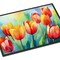 Edge Collections - 18" x 27" - Multicolor - Tulips Watercolor Doormat Indoor Outdoor Rug Non Slip Washable - 1 Piece